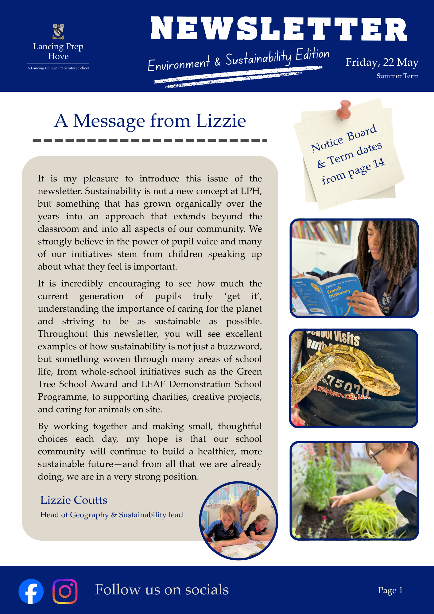 LPH Newsletter 22 May 2026