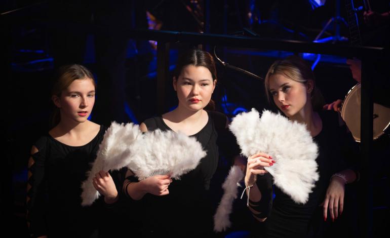Lancing College pupils perform in the musical Chicago