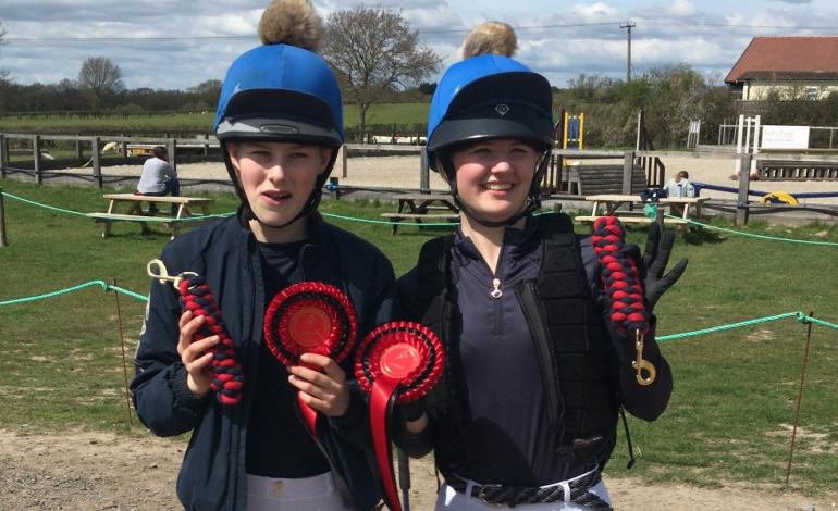 Lancing pupils from Lancing College Equestrian Centre won the Team Eventer in Golden Cross