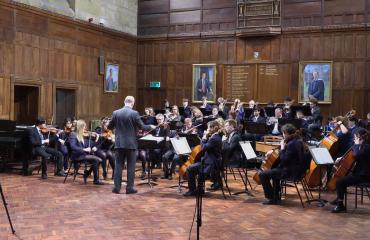 Lancing College pupils perform at the Lent Concert, the musical highlight of the Lent Term