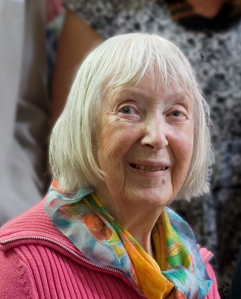 Biddie Shearwood – wife of former Master, Ken Shearwood (November 2016)