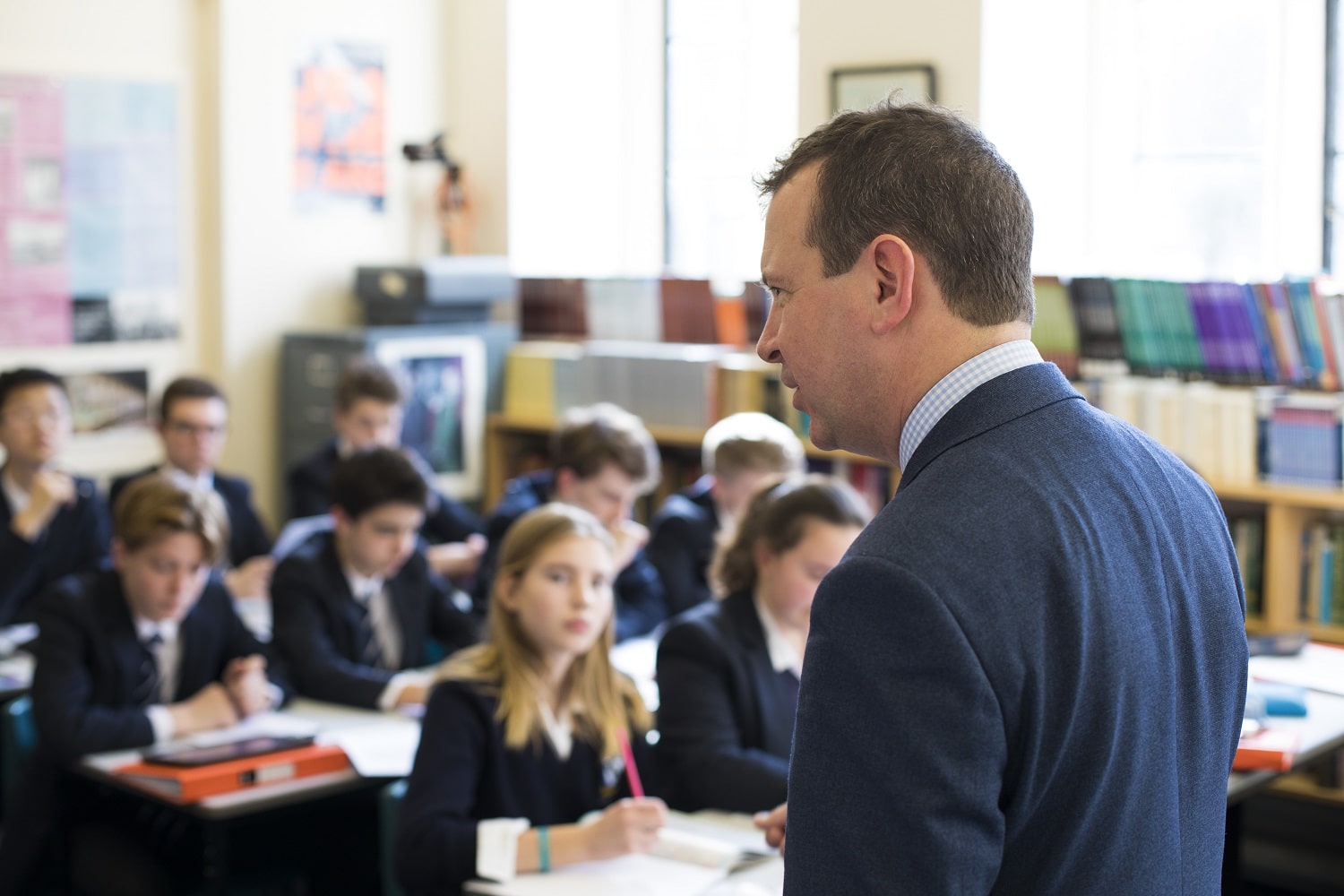 Classroom at Lancing College