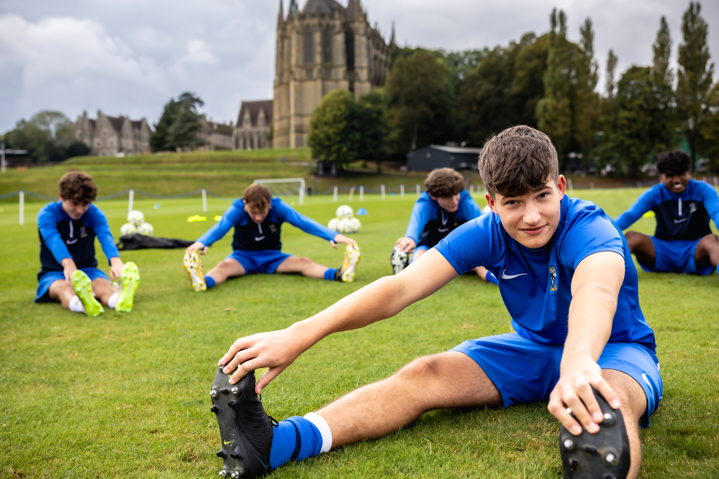 Lancing Driver Training Football - Lancing College - Private School - Sports
