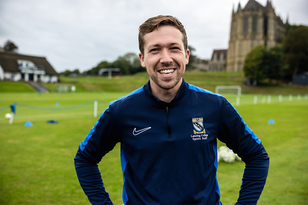 top football coach private school