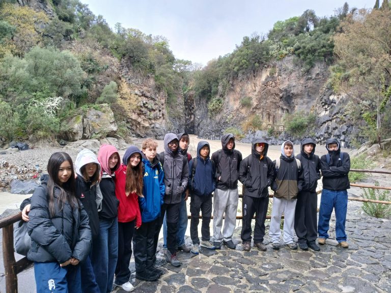 Lancing College Geography students on a trip to Sicily