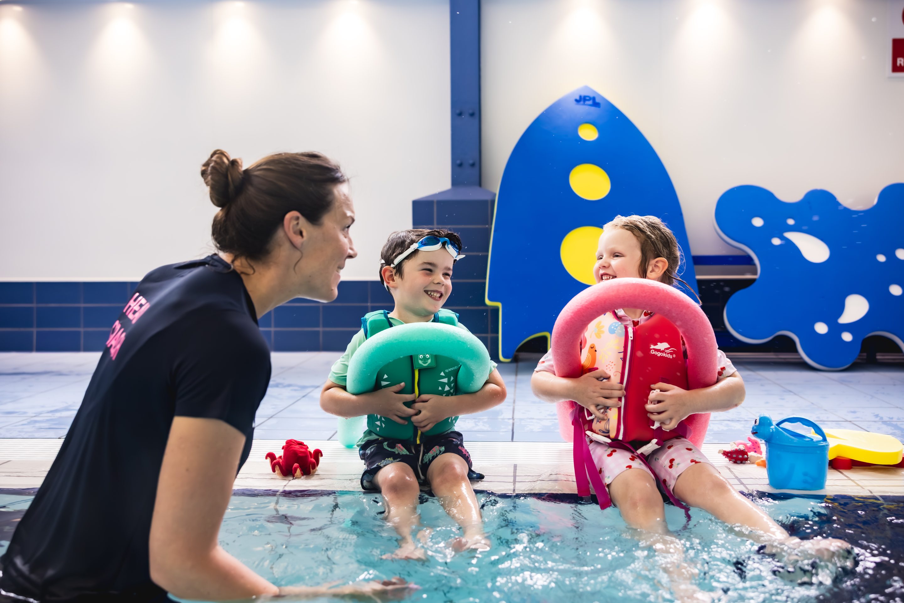 baby and toddler swim lessons lancing